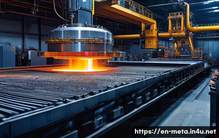 용융 공정 금속학의 이해 - **Prompt 1: Advanced Induction Melting Facility**
    "A visually striking, high-tech industrial fac...