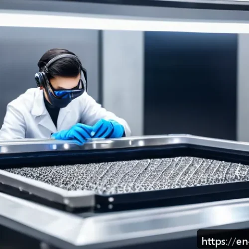 금속재료 분야별 연봉 비교 - A high-tech industrial aerospace manufacturing facility showcasing an additive manufacturing special...