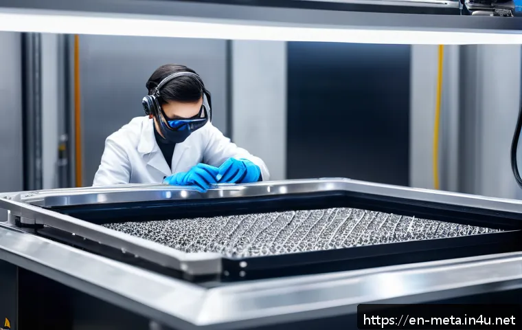 금속재료 분야별 연봉 비교 - A high-tech industrial aerospace manufacturing facility showcasing an additive manufacturing special...